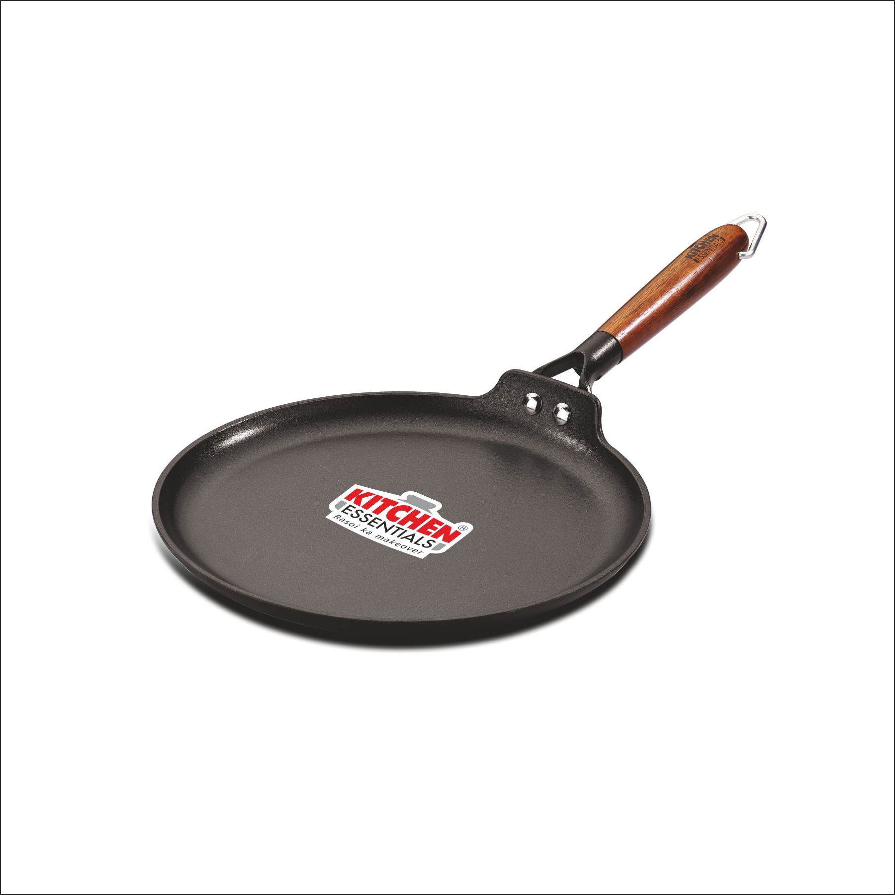 Cast Iron -  Induction Bottom Tawa (28 Cm)